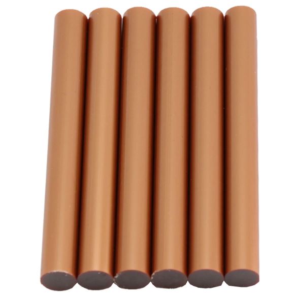 Metallic Hot Glue Sticks: Gold, Silver, and Copper