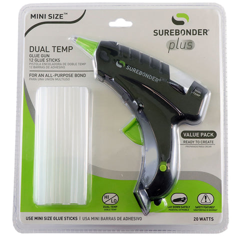 Dual Temperature Mini Glue Gun Kit