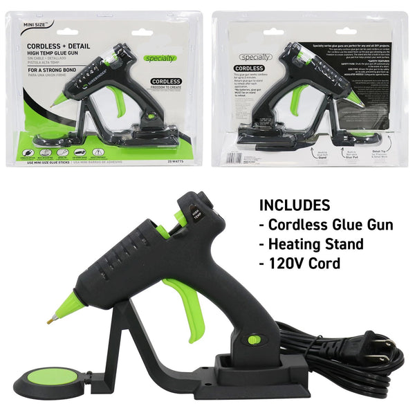 Cordless Detailer High Temp Mini Glue Gun