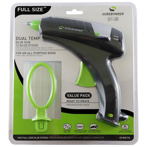 Dual Temperature Regular Full Size Glue Gun Kit