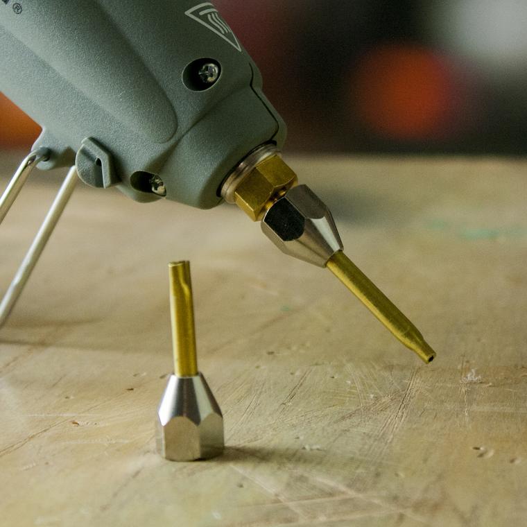 Glue Gun Nozzles & Accessories Fits Most Hot Melt Guns GluStix