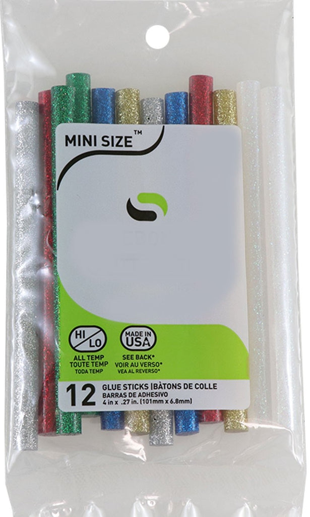 Mini Size Hot Glue Sticks, Made in the USA